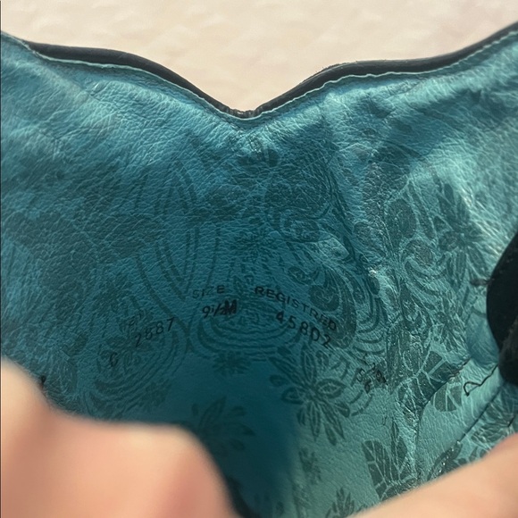 Corral Black Studded Heeled Boots - Picture 5 of 7